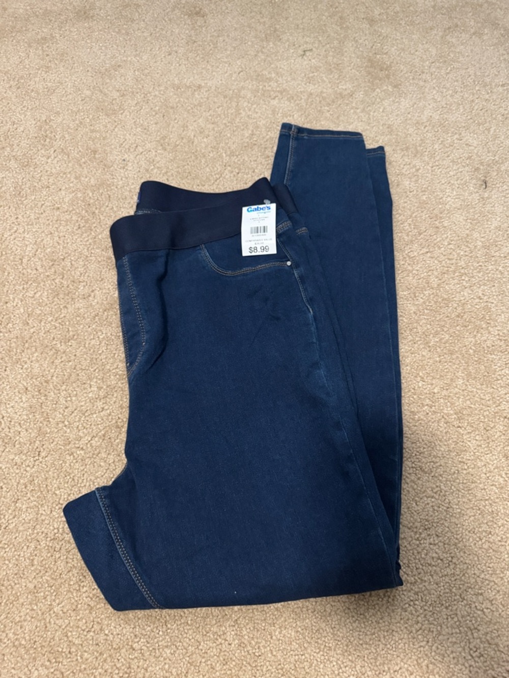 Women’s Dark Blue Pull-On Jeggings - Talbots